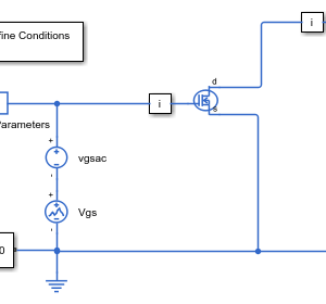 شبیه سازی پارامتردهی یک MOSFET مبتنی بر جدول داده از SPICE matlab